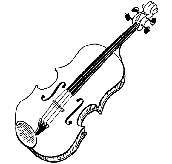 A viola.